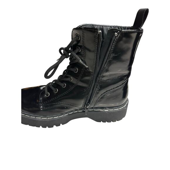 Soda Women’s Boots Combat Moto Harley Paton Lace up Goth Grunge Black 8M - Picture 6 of 13